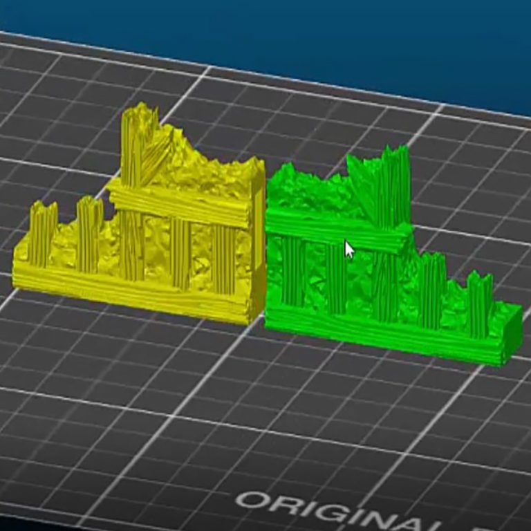 Mirroring Your Models Printable Scenery