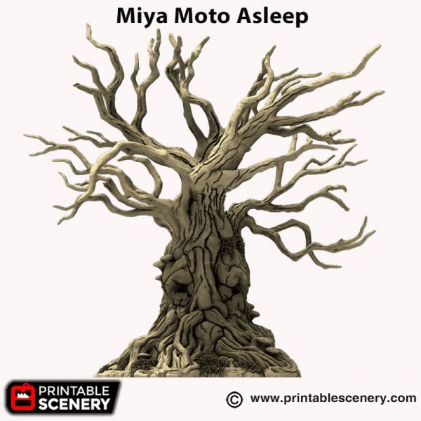 3d printed Miya Moto Asleep Hagglethorn Hollow