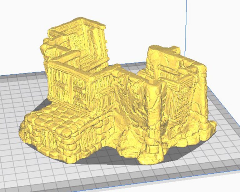 How To Planecut Your Models Printable Scenery