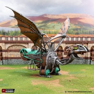 Rise of the Halflings: Dragon Goads and Halfling Blunderbuss - Printable  Scenery
