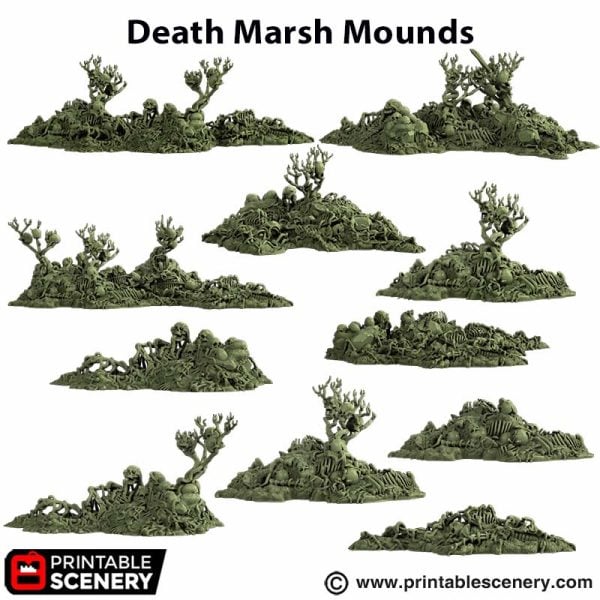 Death Marsh Mounds STL