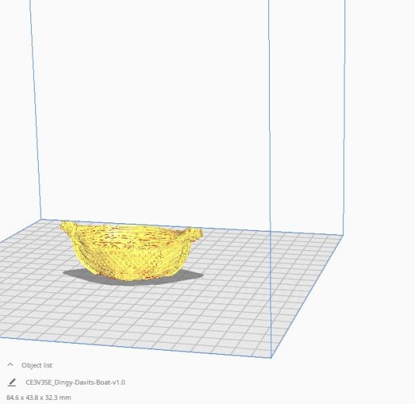 Dingy Davits 3d print file