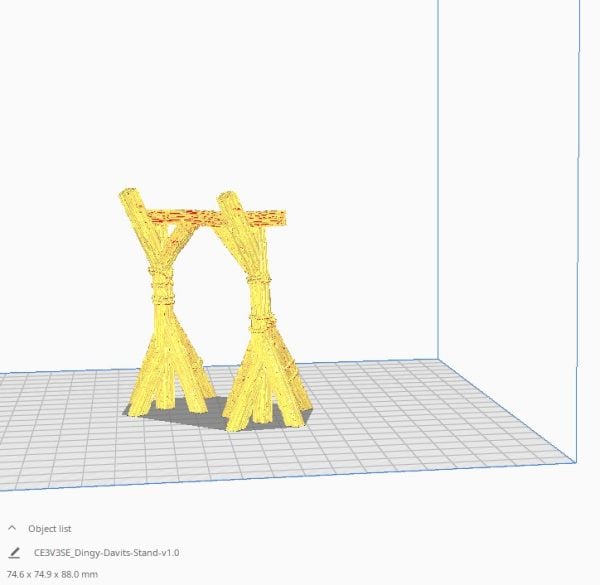 Dingy Davits 3d print file