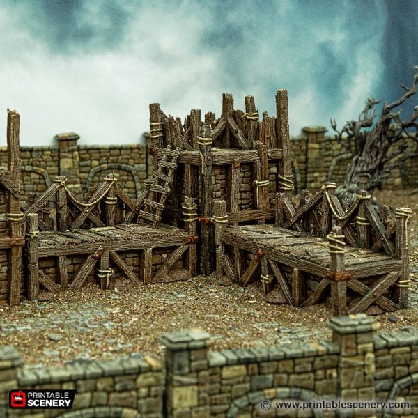 Ramshackle Ramparts 3d Print terrain