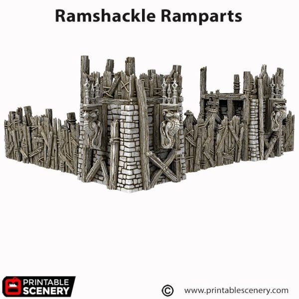 Ramshackle Ramparts 3d print file