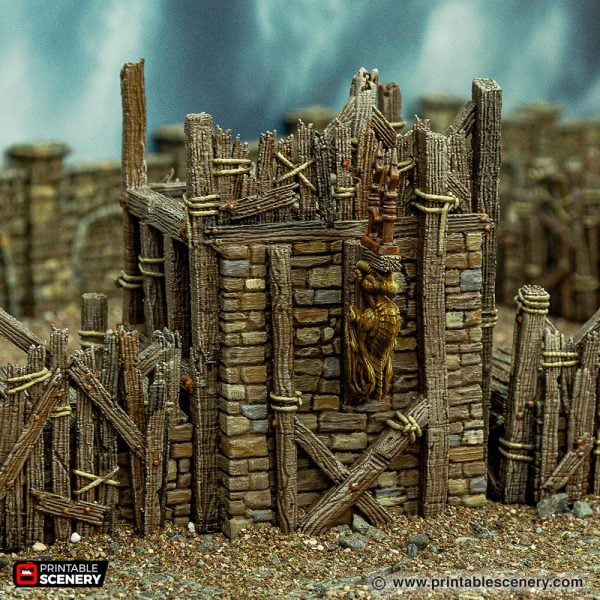 Ramshackle Ramparts 3d Print terrain