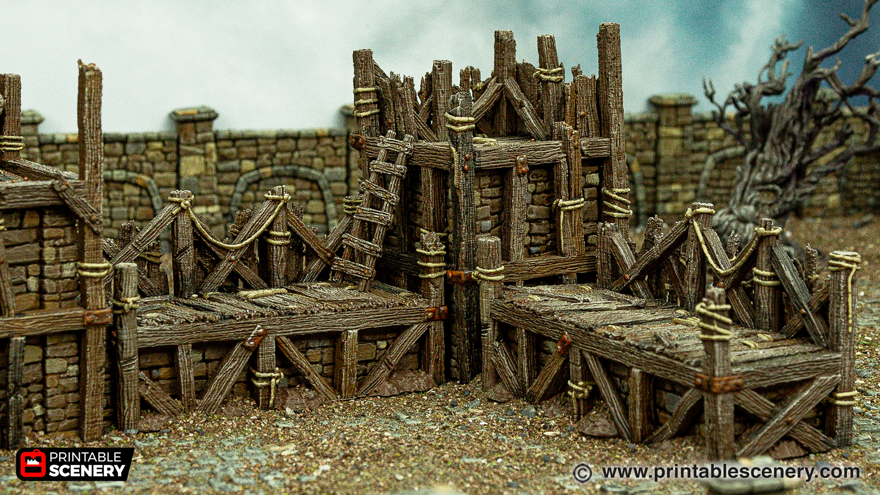 Ramshackle Ramparts 3d Print terrain