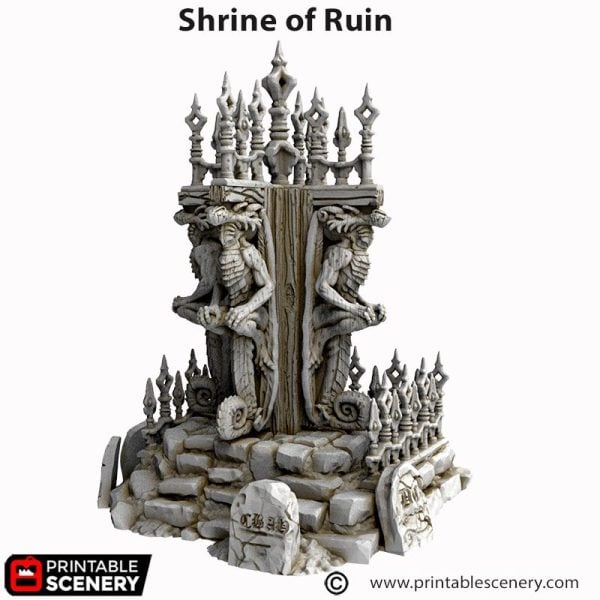 Shrine of Ruin 3d print file