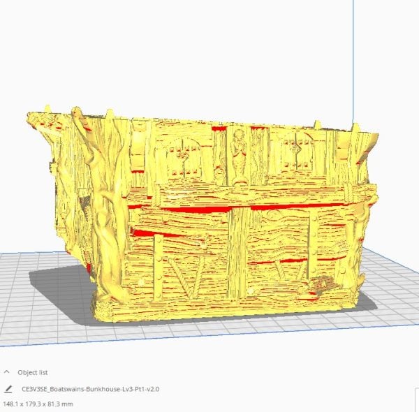 The Boatswain Bunkhouse 3d print file