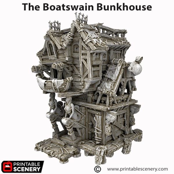 The Boatswain Bunkhouse 3d print file