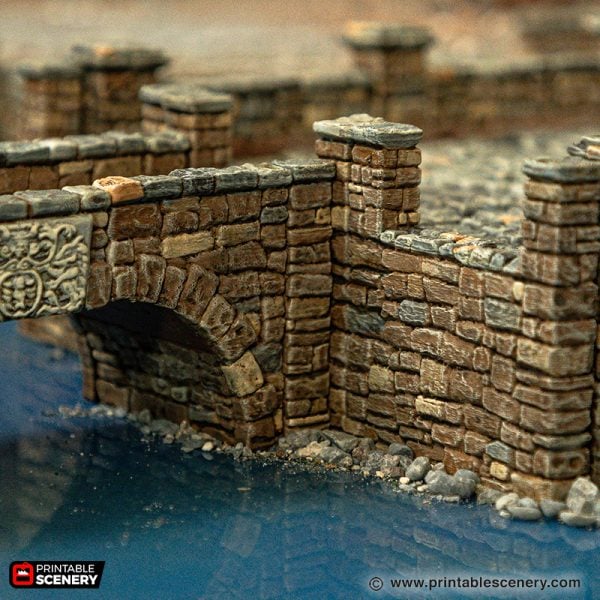 OpenLOCK Ramshackle City Bridge 3d print file