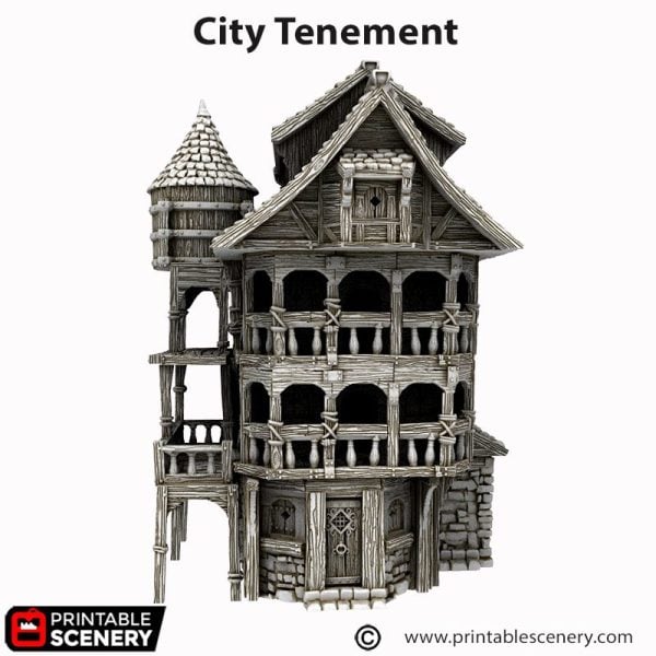 City Tenement 3d print file