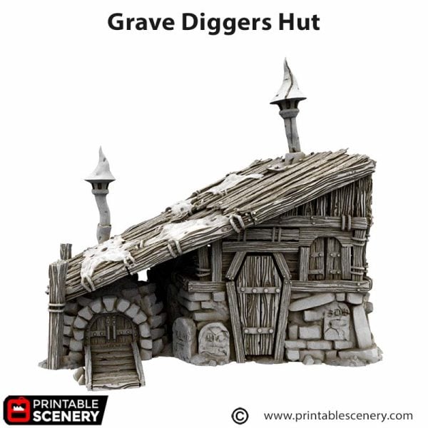 Gravedigger House 3d Print file