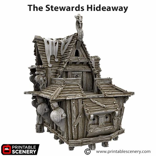 The Stewards Hideaway Shanty STL