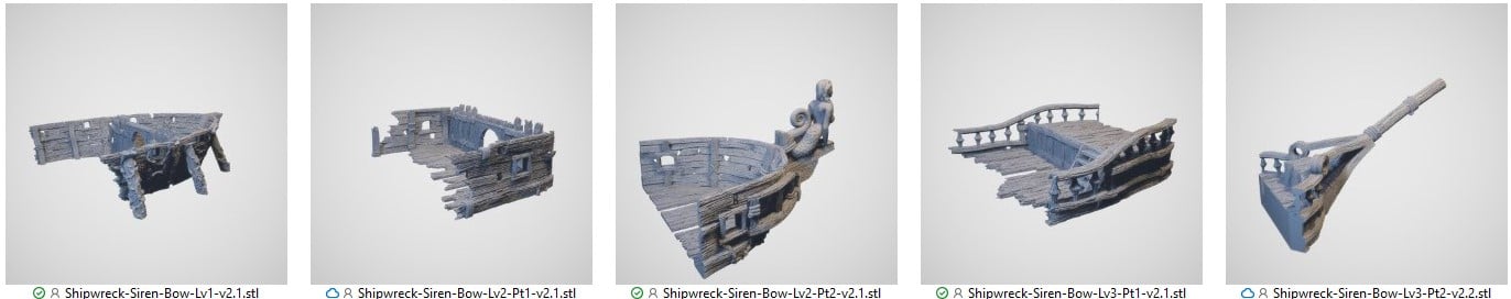 3d Printed Shipwreck Siren