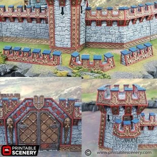 Dwarven Ironhelm Bundle gate bastion ramparts